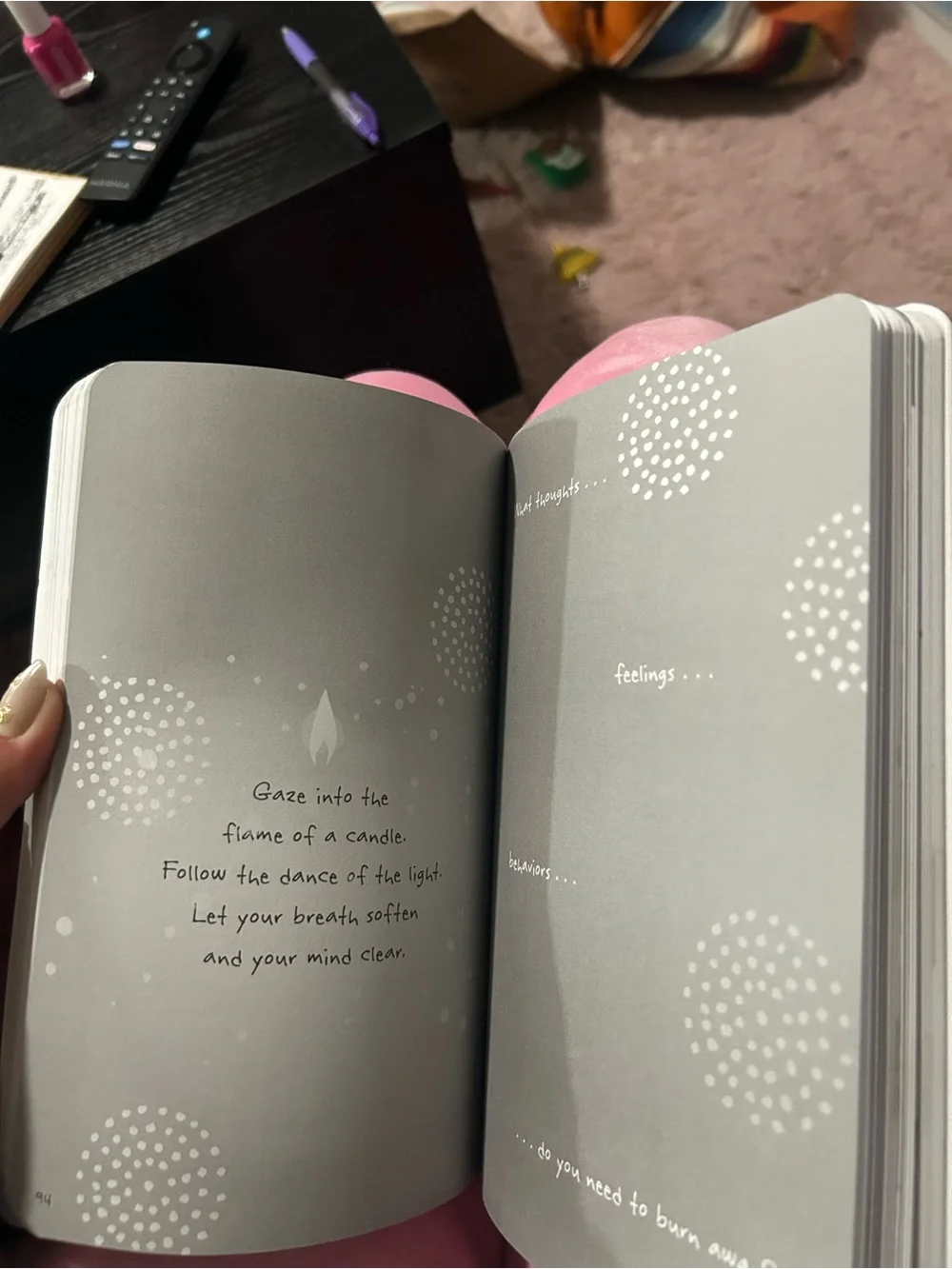 Put Your Feelings Here — Black & Orange DBT Journal